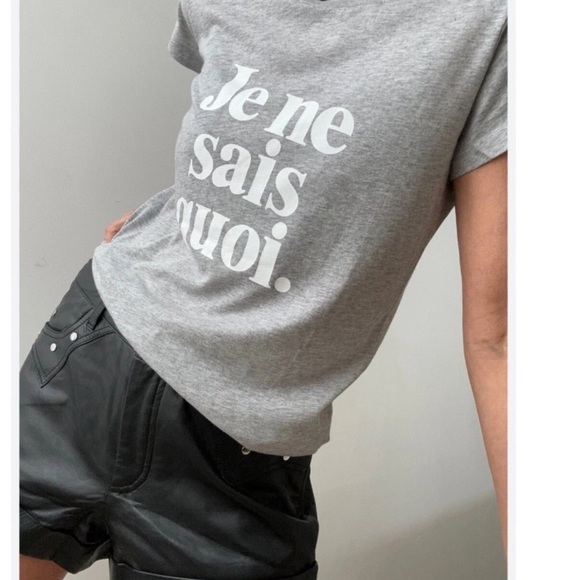 Zadig & Voltaire Tops - Zadig & Voltaire Heather Gray Tee